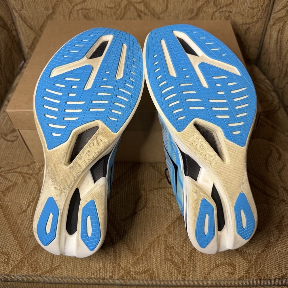 Hoka One One Cielo X1 2.0 Women's‎ 11 Men's 10 Skyward Blue Shoes 1162053-SKYW - Picture 8 of 10